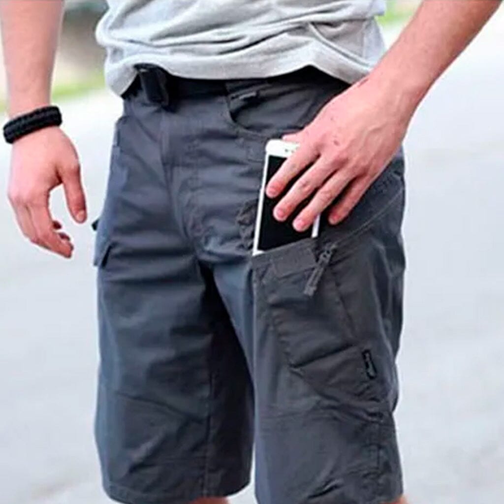 Bermuda Masculina Tática e Impermeável Torinzi TZ524 leve e resistente, com design moderno, caimento perfeito e proteção contra respingos e umidade.