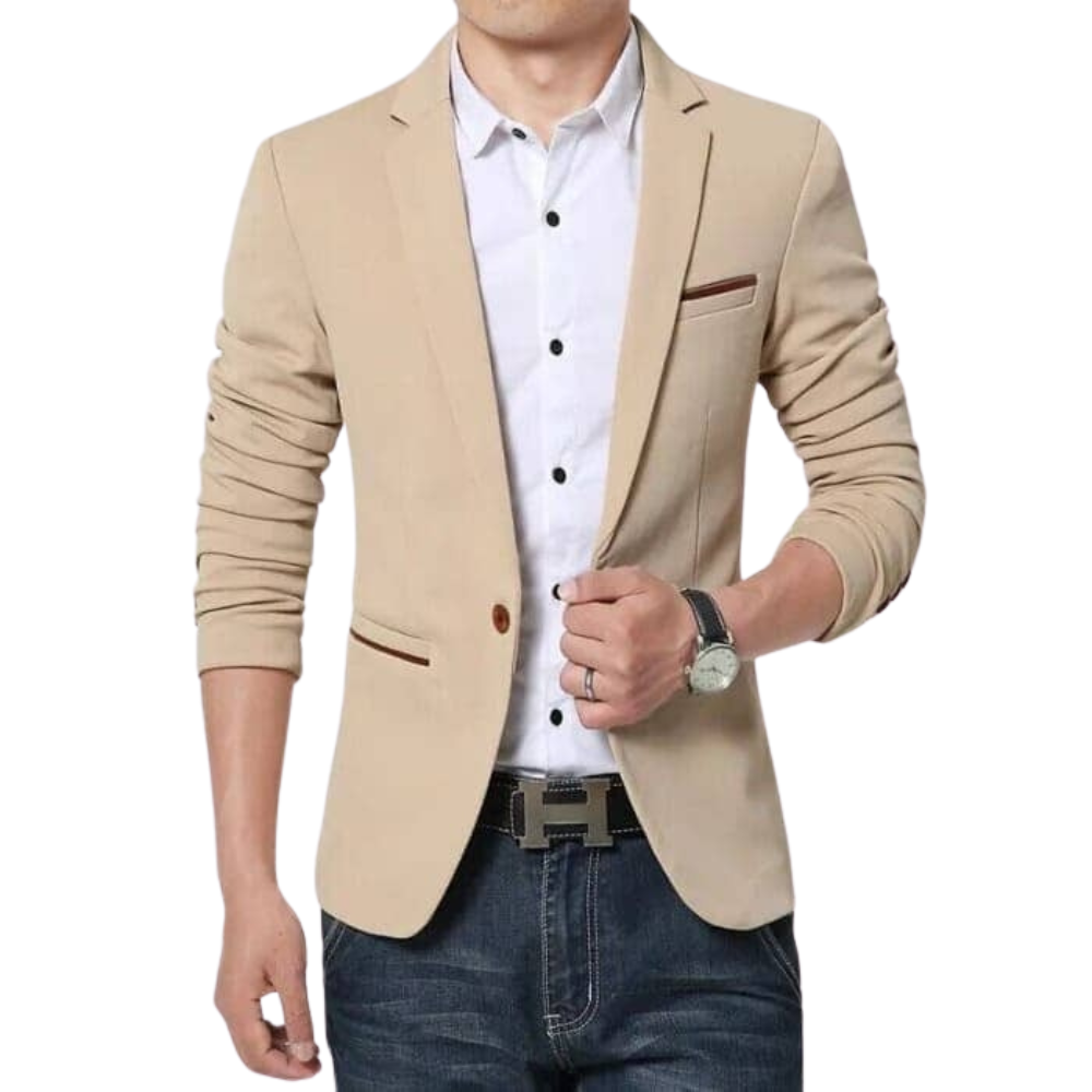 Blazer Masculino Scobar Torinzi TZ053 feito com materiais de alta qualidade, corte refinado e elegância ideal para eventos formais.