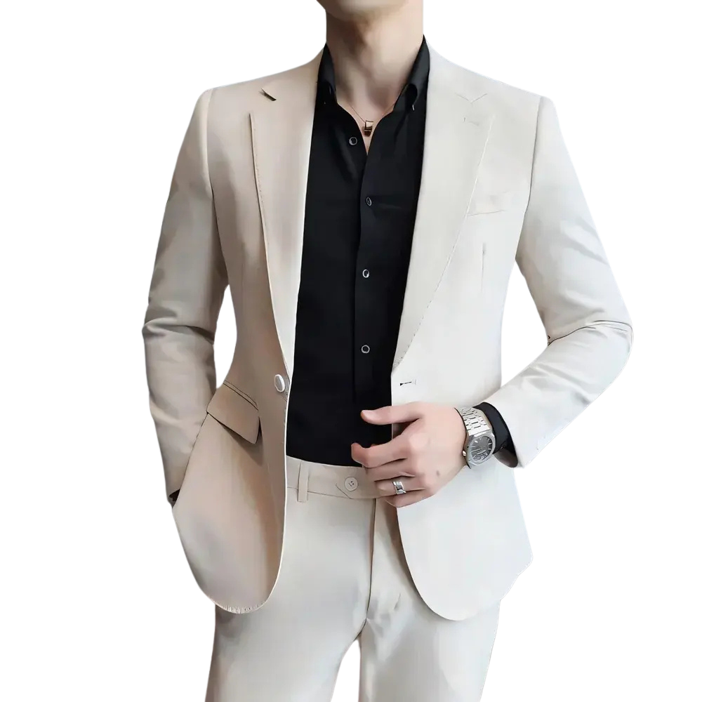 Blazer Masculino Vergast Torinzi TZ059 feito em caxemira com costura de alfaiataria, design refinado e caimento sofisticado.