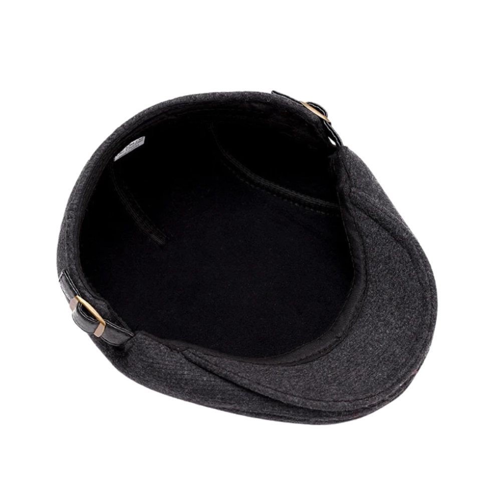 Boina Masculina Ajustável France Torinzi TZ267 modelo francês com ajuste interno e conforto premium para visuais elegantes e modernos.