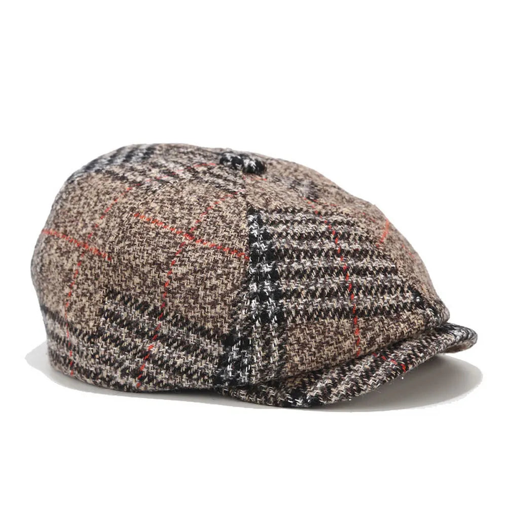 Boina Masculina de Lã England Torinzi TZ270 modelo clássico em lã premium ideal para compor looks casuais e formais com estilo.