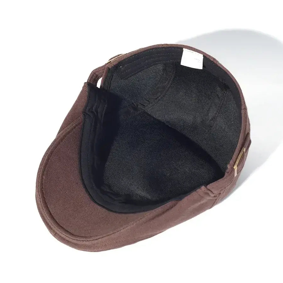 Boina Masculina Italiana em Algodão Torinzi TZ265 leve e elegante, com design clássico italiano e caimento confortável para looks casuais e formais.