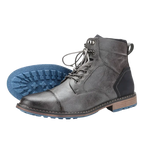 Bota Masculina de Couro Torinzi TZ284 moderna e resistente, com interior acolchoado e solado emborrachado, ideal para qualquer ocasião.