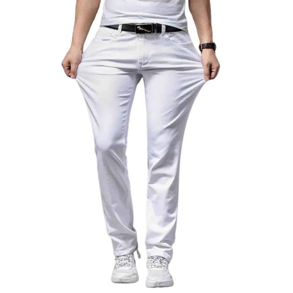 Calça Jeans Masculina Classy Torinzi TZ261 elegante e moderna, com tecido premium e caimento impecável, ideal para eventos e ocasiões formais.