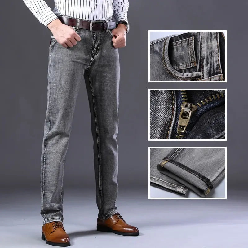 Calça Jeans Masculina Spectre Torinzi TZ260 feita com material premium e acabamento refinado, ideal para visuais elegantes e duráveis.