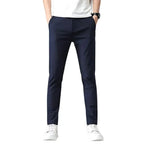 Calça Social Masculina Slim Torinzi TZ007 elegante e moderna, com modelagem slim fit e tecido premium, ideal para looks formais e casuais.