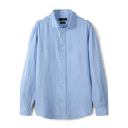 Camisa de Linho Masculina Lisa Torinzi TZ790 com tecido leve e caimento refinado ideal para composições casuais ou formais.