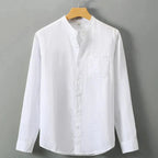 Camisa de Linho Masculina Torinzi TZ792 leve e elegante, em linho nobre e caimento refinado, ideal para eventos formais e ocasiões casuais.