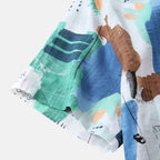 Camisa Manga Curta Torinzi Mirage TZ588 masculina, modelo estampado leve e moderno, ideal para looks casuais e sofisticados com toque de frescor.