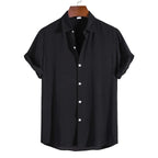 Camisa Manga Curta Torinzi Solare TZ595 masculina, modelo leve e moderno com caimento ajustado, ideal para composições casuais e elegantes.
