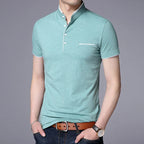 Camisa Polo Masculina Beyond Torinzi TZ079 com tecido leve e respirável, ideal para compor looks casuais e sofisticados com conforto.