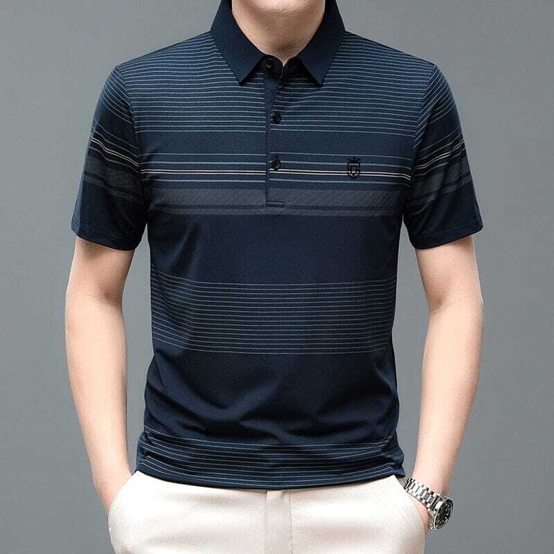 Camisa Polo Masculina Coudy Torinzi TZ077 com tecido leve e confortável, ideal para composições casuais e sofisticadas.