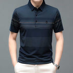 Camisa Polo Masculina Coudy Torinzi TZ077 com tecido leve e confortável, ideal para composições casuais e sofisticadas.