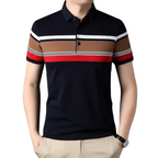 Camisa Polo Masculina Prestige Torinzi TZ081 leve e moderna, com tecido respirável e toque macio, ideal para looks casuais e elegantes.