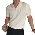 Camisa Polo Masculina Torinzi TZ019 leve e elegante, com design clássico e fechamento por botões, ideal para uso diário com estilo.