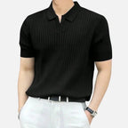 Camisa Polo Masculina Torinzi TZ019 leve e elegante, com design clássico e fechamento por botões, ideal para uso diário com estilo.