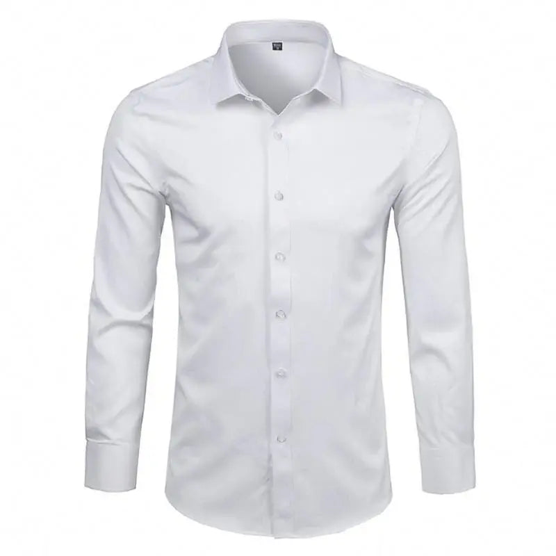 Camisa Social Masculina Torinzi TZ011 em tecido tecnológico com caimento perfeito e conforto ideal para o uso diário.