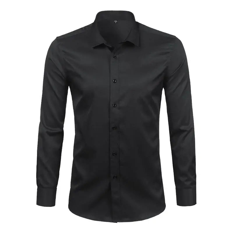 Camisa Social Masculina Torinzi TZ011 em tecido tecnológico com caimento perfeito e conforto ideal para o uso diário.