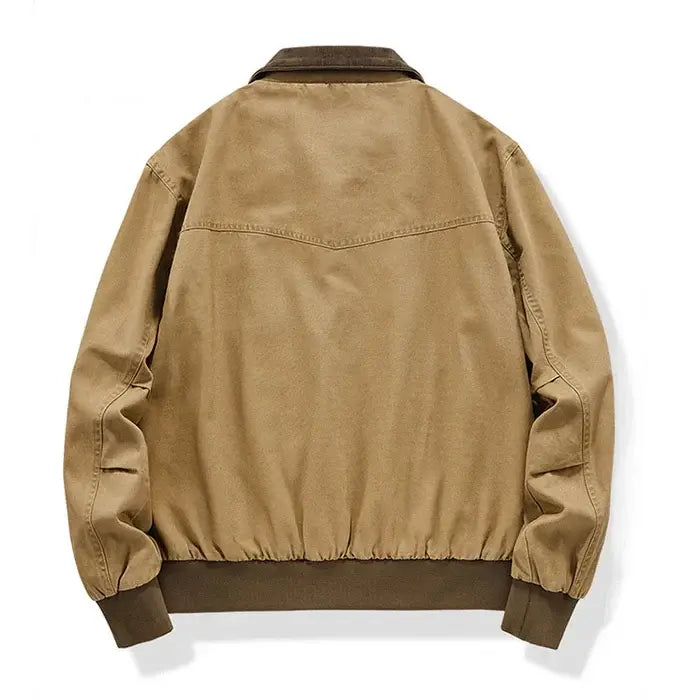 Jaqueta Masculina Bomber Vintage Torinzi TZ319 masculina, modelo forrado e leve com estilo retrô e caimento moderno, ideal para dias frios.