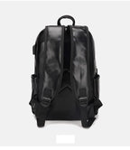 Mochila Executiva em Couro Venice Torinzi TZ068 em couro sintético premium com design moderno e organização prática.