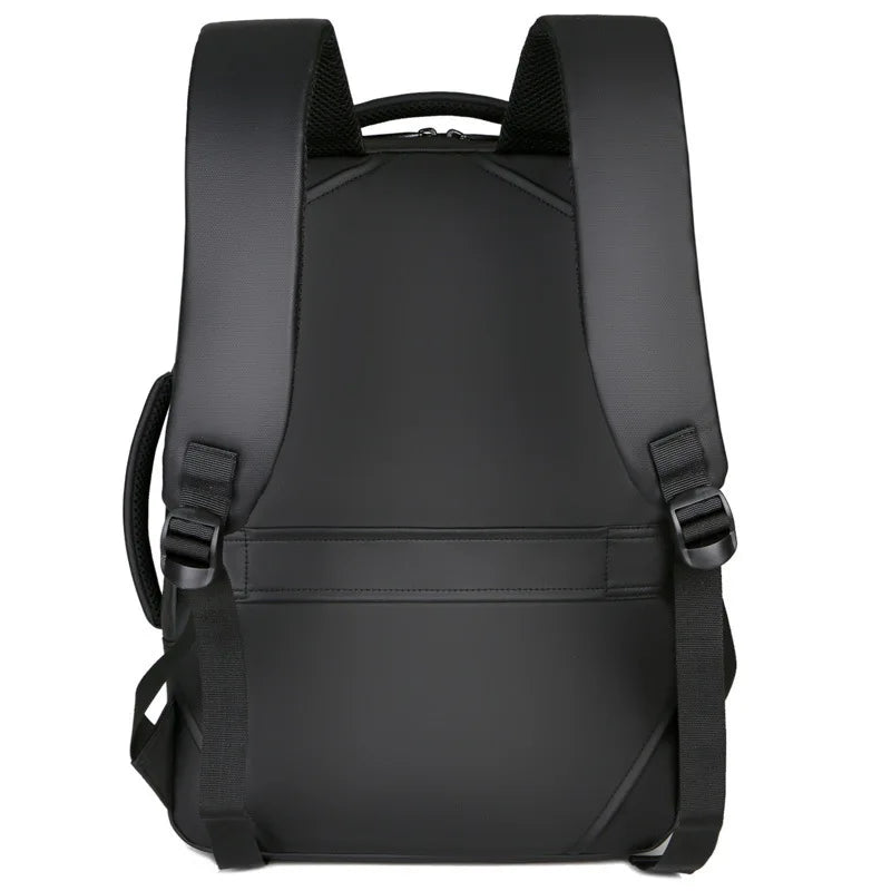 Mochila Executiva Torinzi TZ066 para notebook 15”, impermeável e com porta USB, ideal para trabalho e viagens com estilo e segurança.