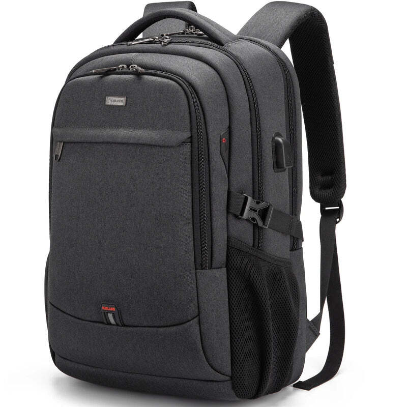 Mochila Executiva Torinzi TZ348 impermeável, com porta USB e espaço para notebook 17”, ideal para trabalho, viagens e uso profissional.