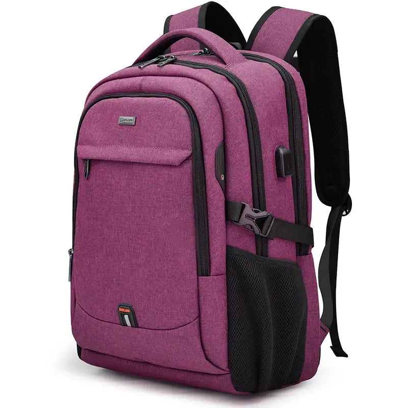 Mochila Executiva Torinzi TZ348 impermeável, com porta USB e espaço para notebook 17”, ideal para trabalho, viagens e uso profissional.