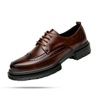 Sapato Masculino Derby Torinzi TZ358 elegante e resistente, em couro fosco com solado tratorado, ideal para looks urbanos e formais.