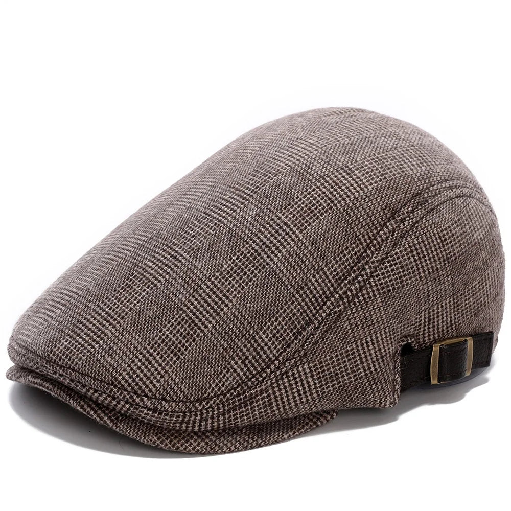 Boina Masculina Ajustável France Torinzi TZ267 modelo francês com ajuste interno e conforto premium para visuais elegantes e modernos.