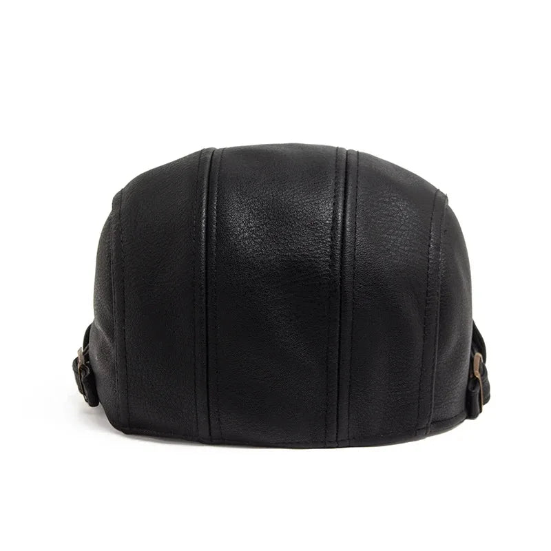 Boina Masculina de Couro British Torinzi TZ271 Boina Masculina de Couro British Torinzi TZ271