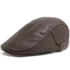 Boina Masculina de Couro British Torinzi TZ271