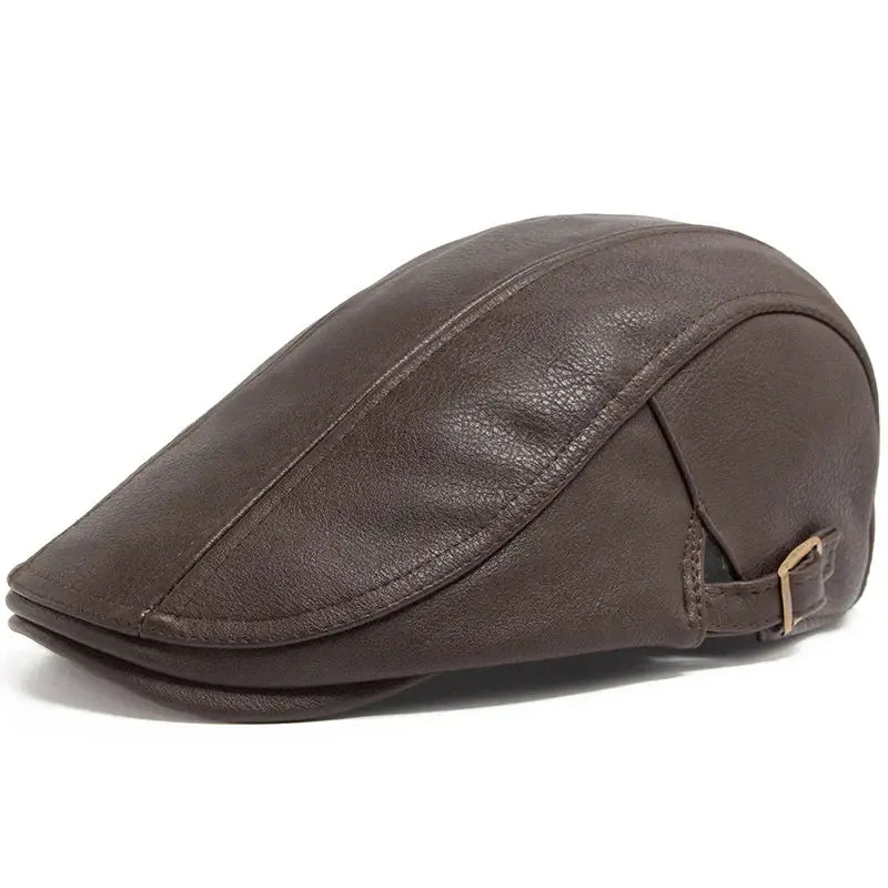 Boina Masculina de Couro British Torinzi TZ271 Boina Masculina de Couro British Torinzi TZ271