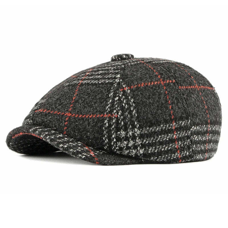 Boina Masculina de Lã England Torinzi TZ270 modelo clássico em lã premium ideal para compor looks casuais e formais com estilo.