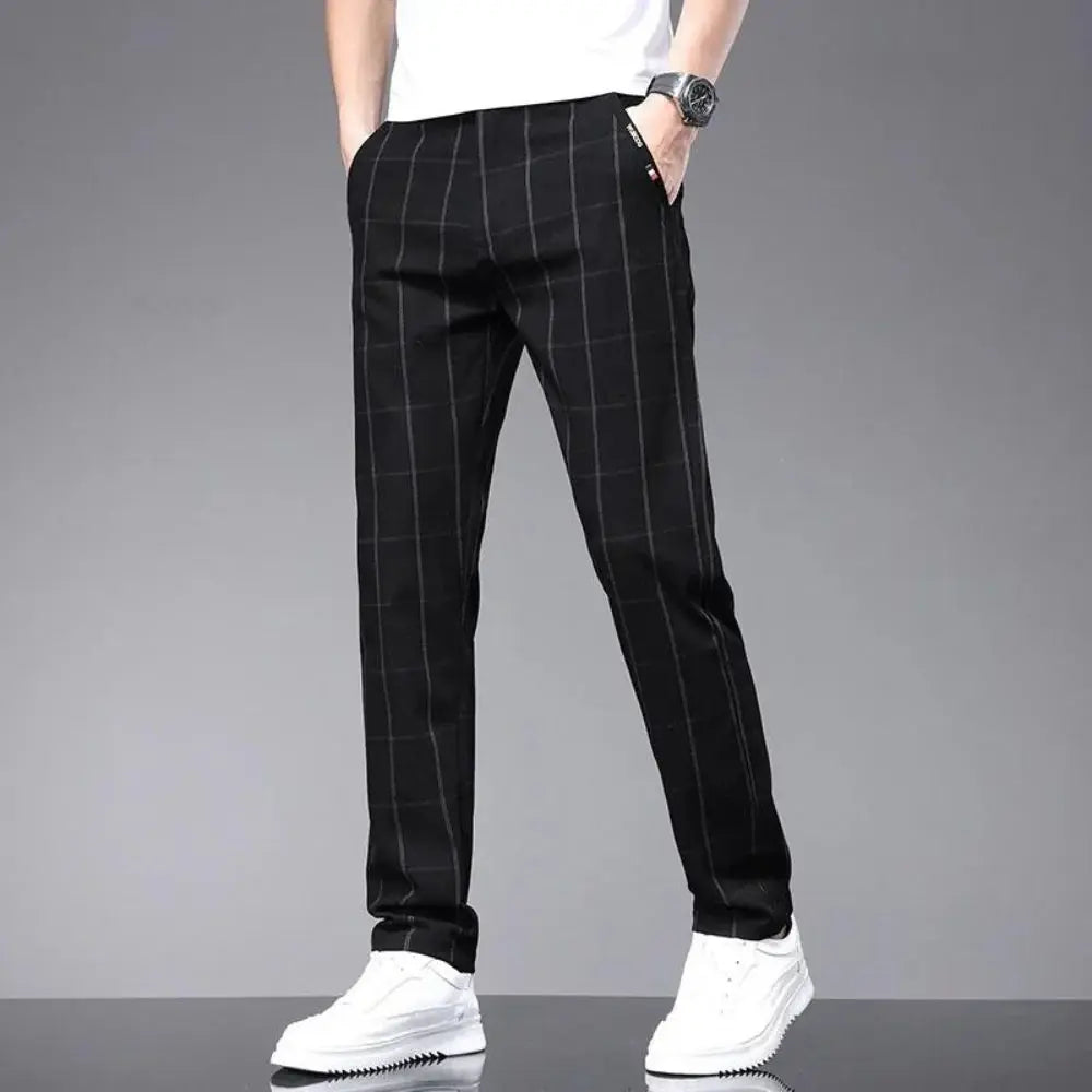 Calça Social Masculina Xadrez Torinzi TZ006 Calça Social Masculina Xadrez Torinzi TZ006