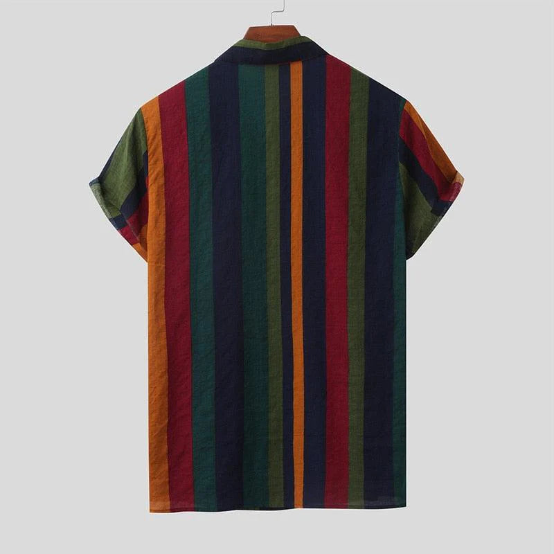 Camisa Manga Curta Torinzi Leve Listrada TZ598 Camisa Manga Curta Torinzi Leve Listrada TZ598