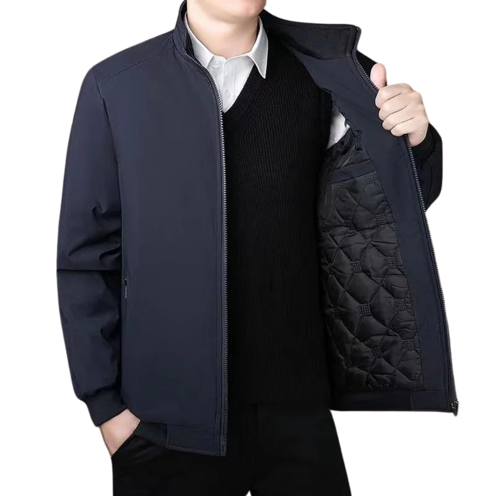 Jaqueta Masculina Cold Sweden Torinzi TZ169 com forro térmico, tecido macio e design moderno que une conforto, estilo e proteção nos dias frios.