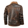 Jaqueta Masculina de Couro Harbe Torinzi TZ119