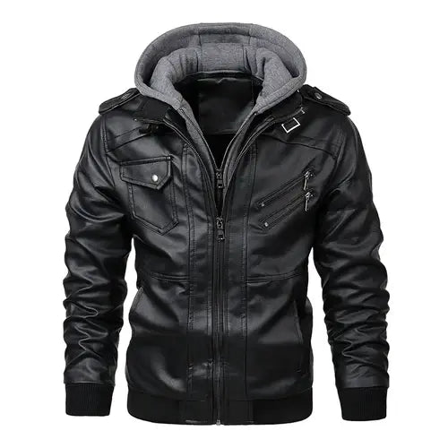 Jaqueta Masculina de Couro Original Torinzi TZ125 Jaqueta Masculina de Couro Original Torinzi TZ125