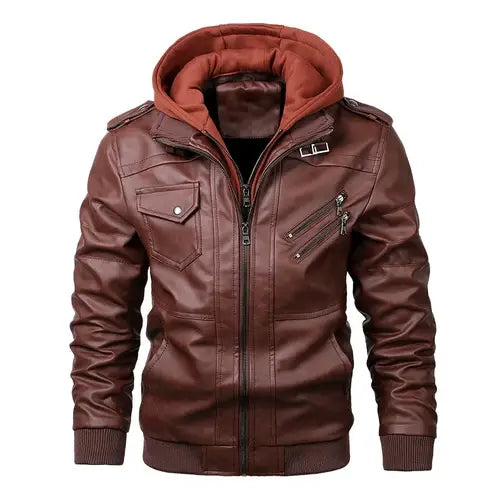 Jaqueta Masculina de Couro Original Torinzi TZ125 Jaqueta Masculina de Couro Original Torinzi TZ125