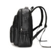 Mochila de Couro Masculina Torinzi TZ072 - Resistente à Água, com USB e Antifurto