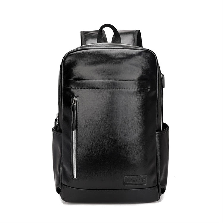 Mochila Executiva em Couro Venice Torinzi TZ068 em couro sintético premium com design moderno e organização prática.