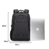 Mochila Executiva Torinzi TZ348 - Notebook 17'', Impermeável e Porta USB
