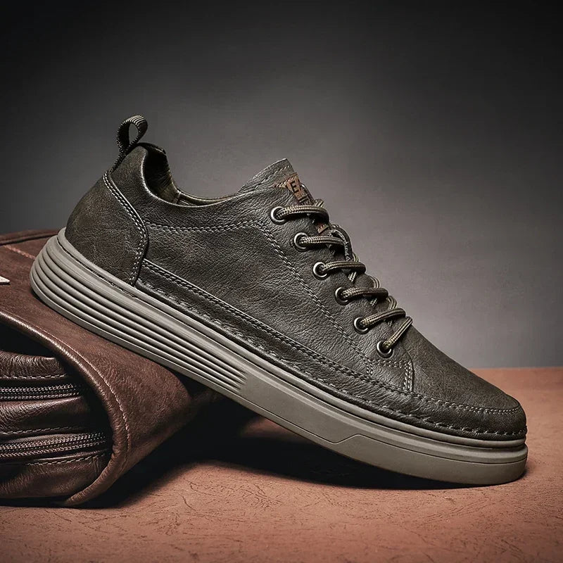 Tênis Masculino de Couro Torinzi TZ330 Tênis Masculino de Couro Torinzi TZ330