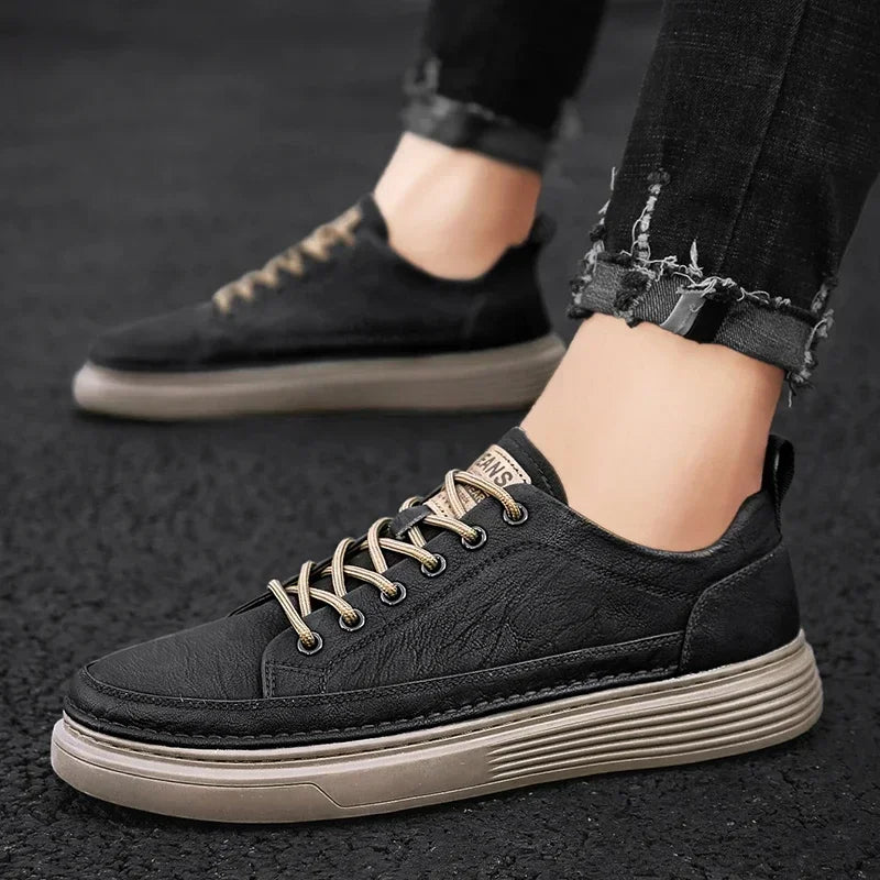 Tênis Masculino de Couro Torinzi TZ330 Tênis Masculino de Couro Torinzi TZ330