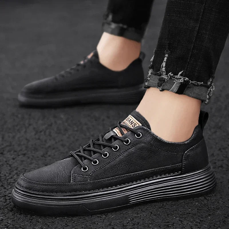 Tênis Masculino de Couro Torinzi TZ330 Tênis Masculino de Couro Torinzi TZ330